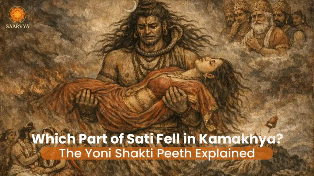 Which Part of Sati Fell in Kamakhya